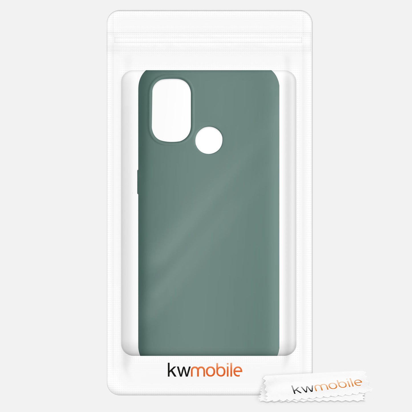 kwmobile Phone Case for OnePlus Nord N100 - Case - Wireless Charging - Protective Cover