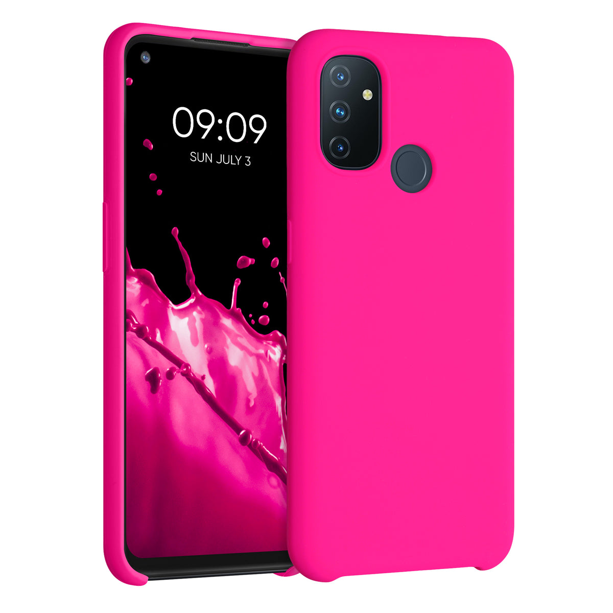 kwmobile Phone Case for OnePlus Nord N100 - Case - Wireless Charging - Protective Cover