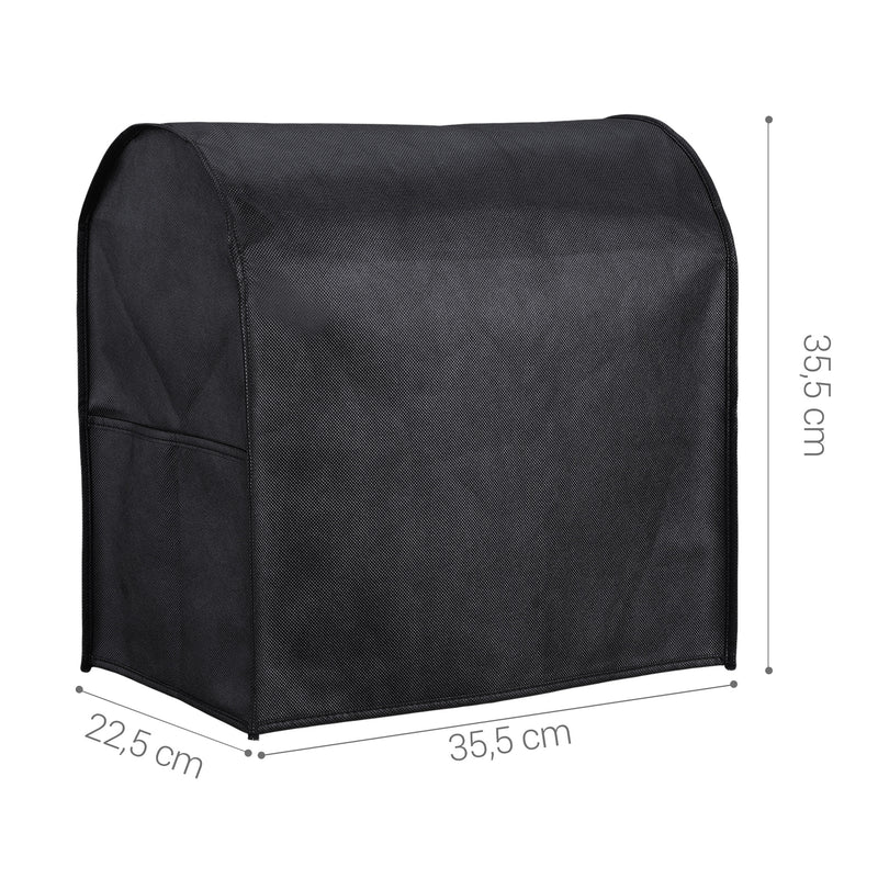 kwmobile Cover compatible with KitchenAid 4.3-4.8 liter - with 3 Pockets - Stand Mixer Dust Cover