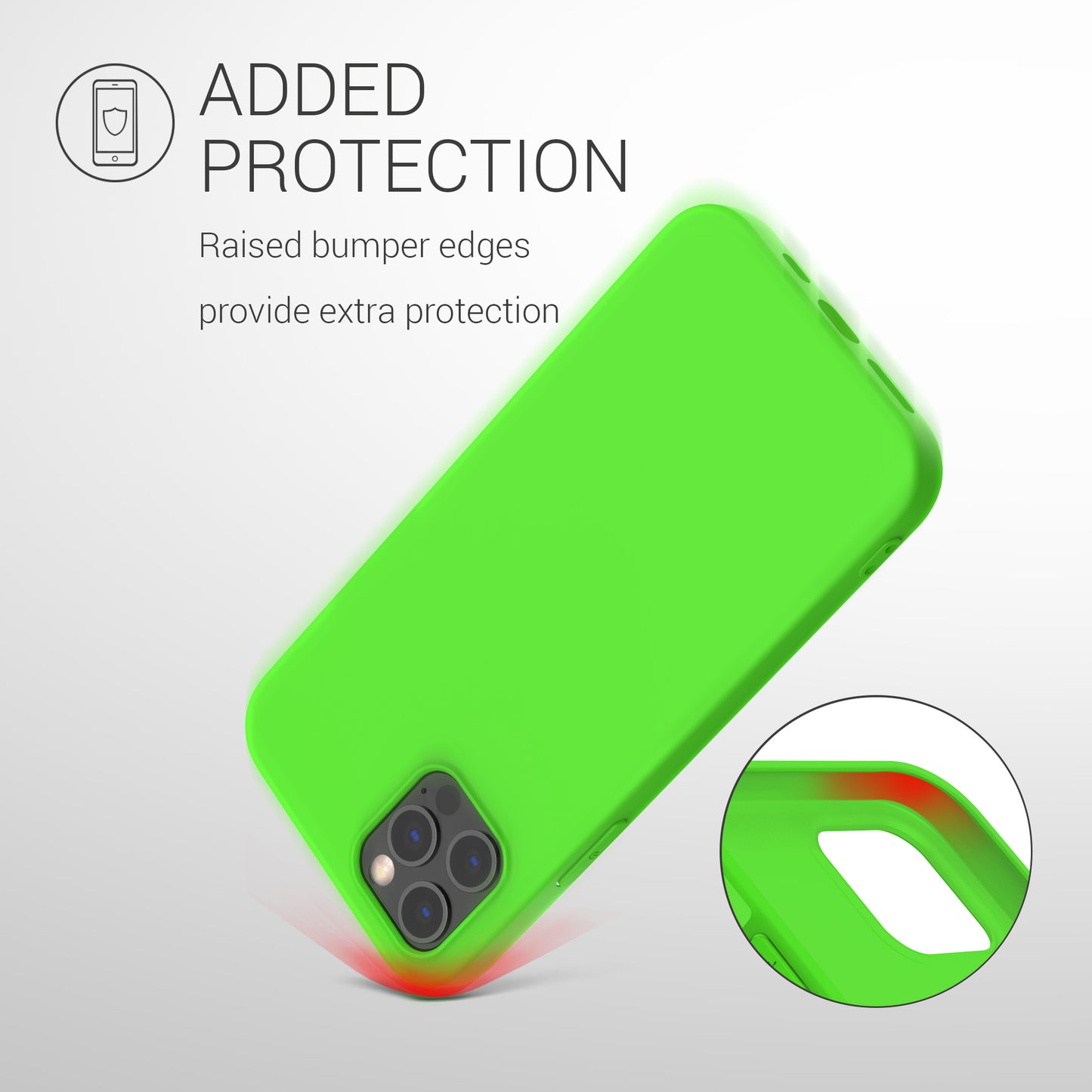 kwmobile Handyhülle für Apple iPhone 12 Pro Max Hülle - Schutzhülle Cover - Kabelloses Laden - Hüllen