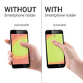 kwmobile Handy Fingerhalter - Handygriff Fingerhalter Griff - Fingerhalterung Handy - Phone Grip Set - Handyhalter Hand