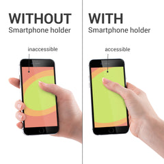 kwmobile Handy Fingerhalter - Handygriff Fingerhalter Griff - Fingerhalterung Handy - Phone Grip Set - Handyhalter Hand