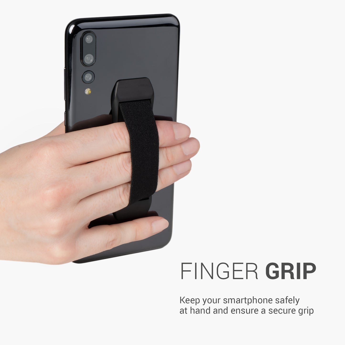 kwmobile Handy Fingerhalter - Handygriff Fingerhalter Griff - Fingerhalterung Handy - Phone Grip Set - Handyhalter Hand