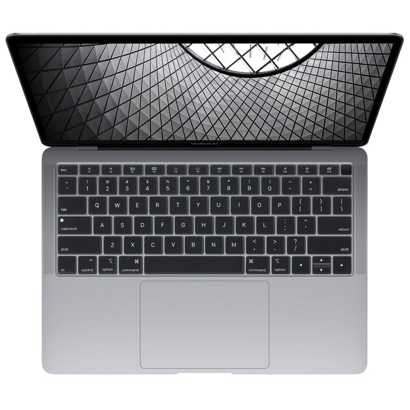 kwmobile Tastaturschutz für Apple MacBook Air 13’’ 2018 2019 2020 A1932 - QWERTY US Keyboard Cover Abdeckung - Schwarz