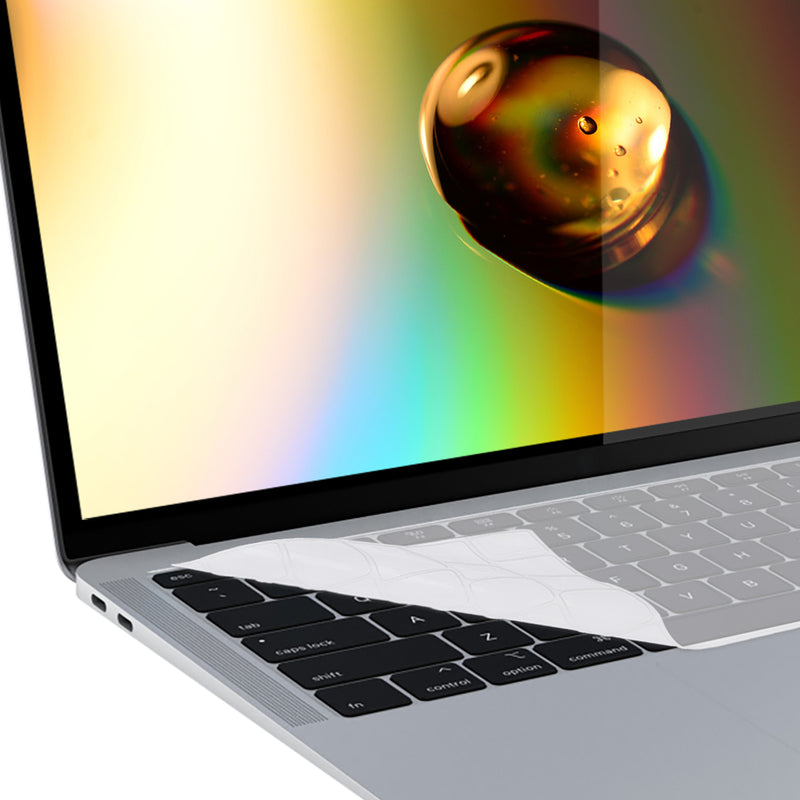 kwmobile Tastaturschutz AZERTY (Frankreich Belgien) kompatibel mit Apple MacBook Air 13’’ 2018 2019 2020 A1932