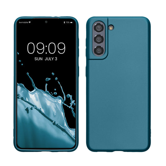 kwmobile Phone Case for Samsung Galaxy S21 - Silicone Case Protective Cover