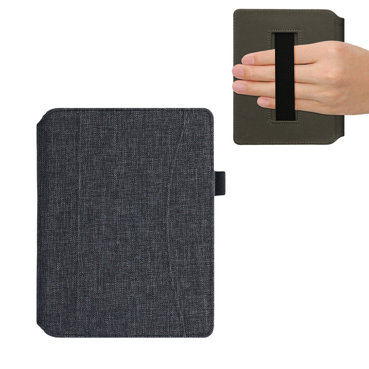 Kobo Aura H2O Edition 2 with Hand Strap Flip Case Denim