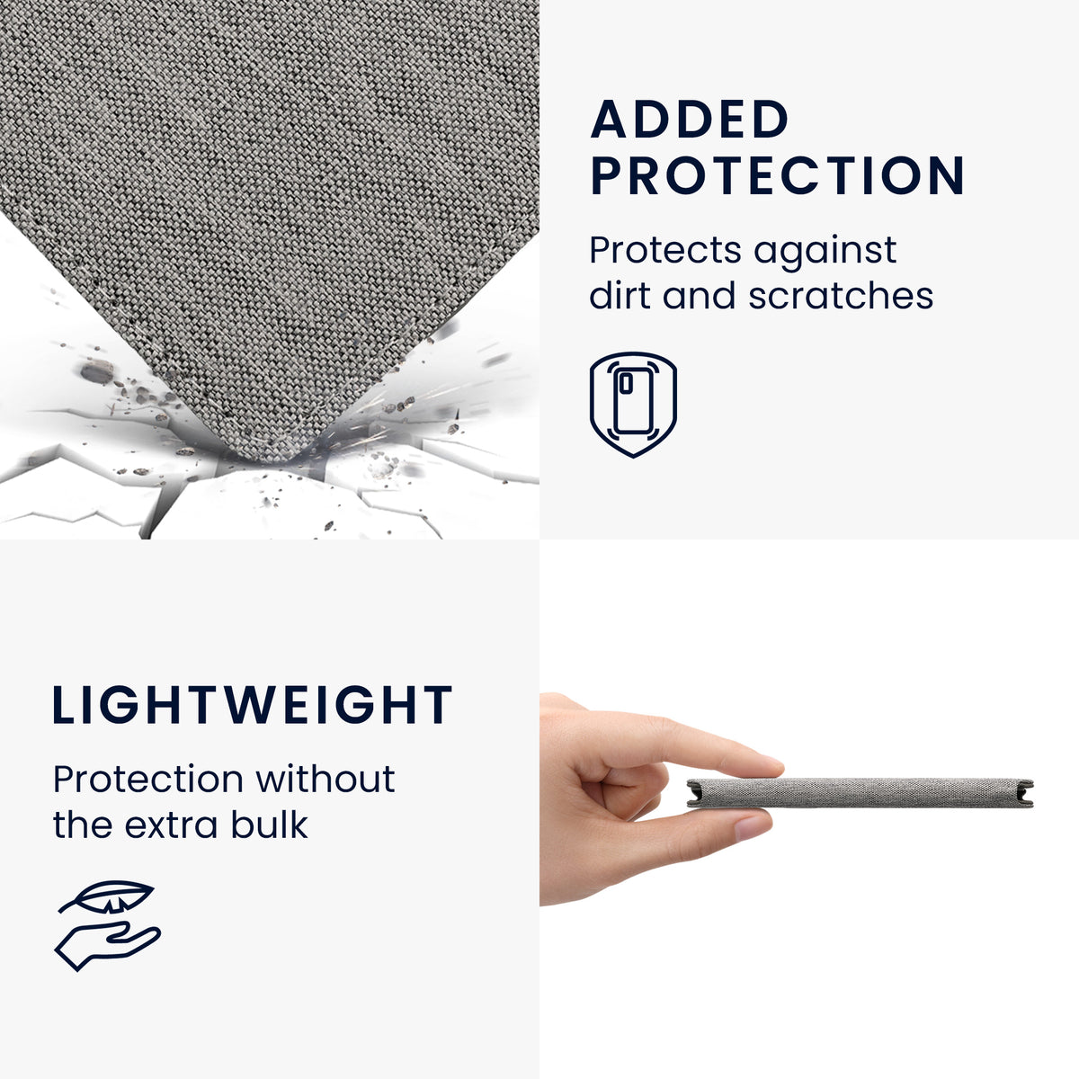 Kobo Aura H2O Edition 2 with Hand Strap Flip Case Denim
