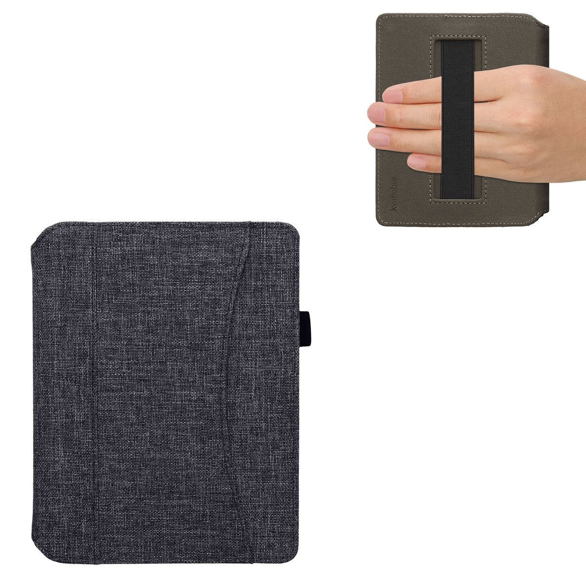 Kobo Aura H2O Edition 2 with Hand Strap Flip Case Denim
