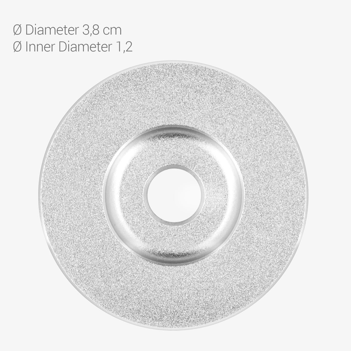 kwmobile Plattenspieler Single Adapter für 7’’ Platten - 45 RPM Schallplatten Adapter - 3,8cm Durchmesser - mit großem