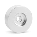kwmobile Plattenspieler Single Adapter für 7’’ Platten - 45 RPM Schallplatten Adapter - 3,8cm Durchmesser - mit großem