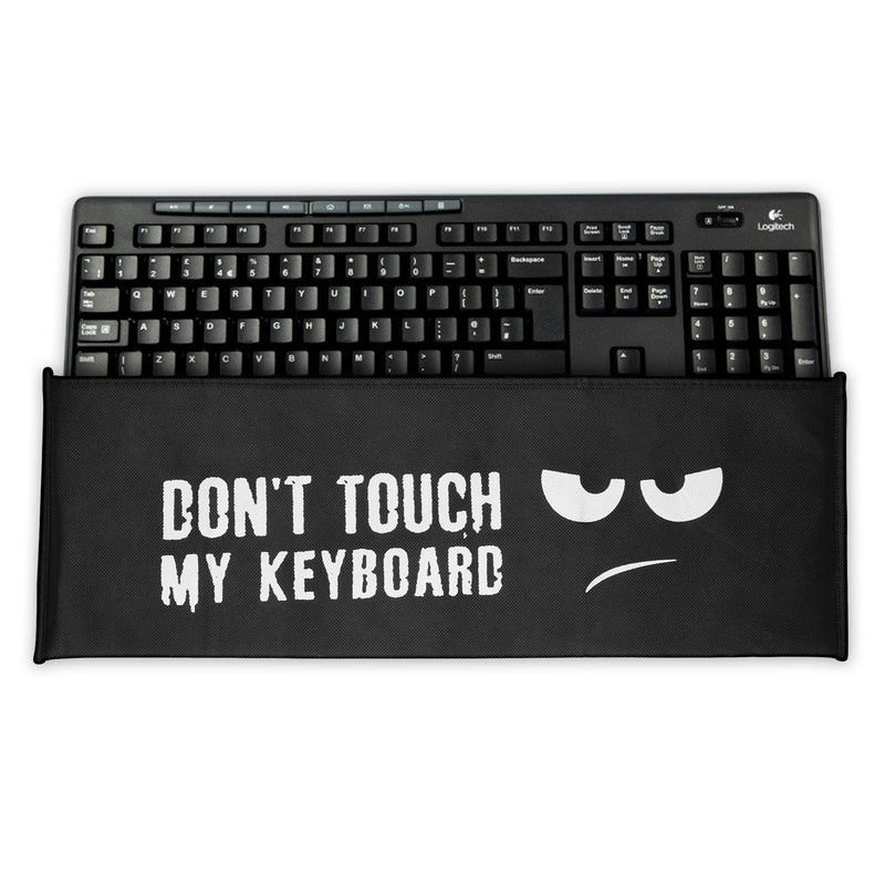 Logitech MK270 Wireless Keyboard Cover Don't Touch My Keyboard