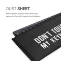 Logitech MK270 Wireless Keyboard Cover Don't Touch My Keyboard