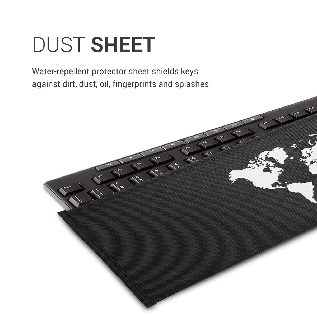 Logitech MK270 Wireless Keyboard Cover Don't Touch My Keyboard
