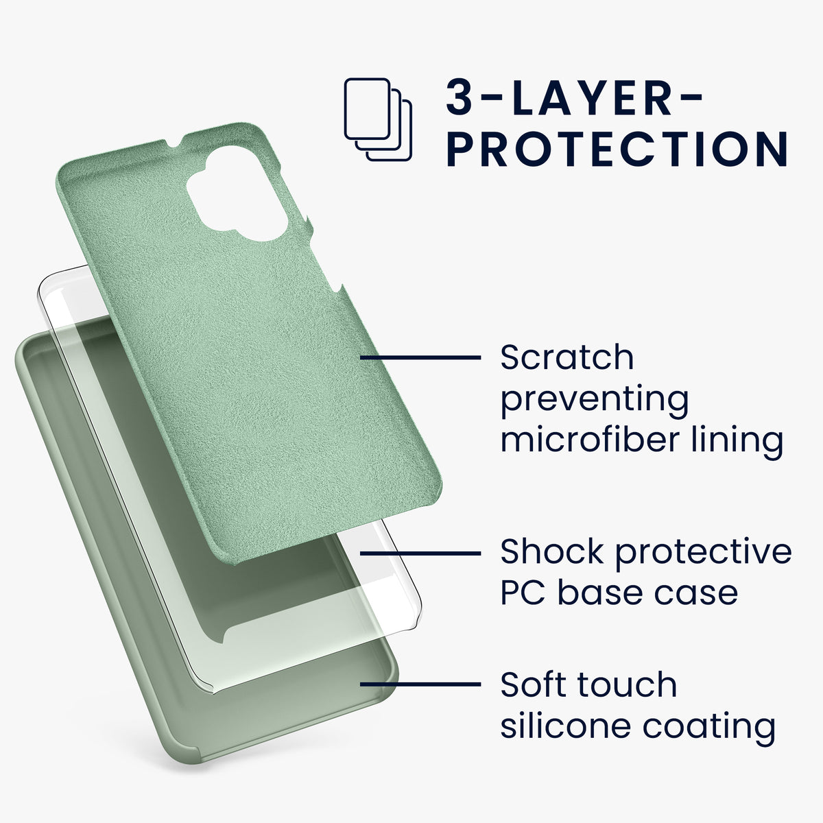 Samsung Galaxy A32 5G Silicone Phone Case Matt
