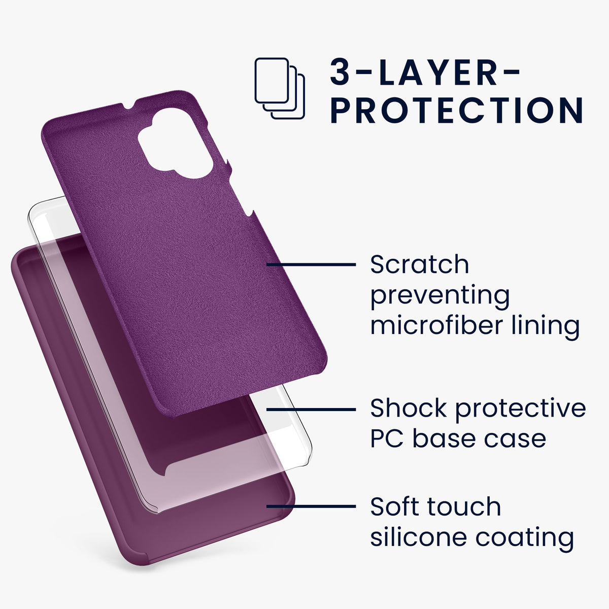 Samsung Galaxy A32 5G Silicone Phone Case Matt