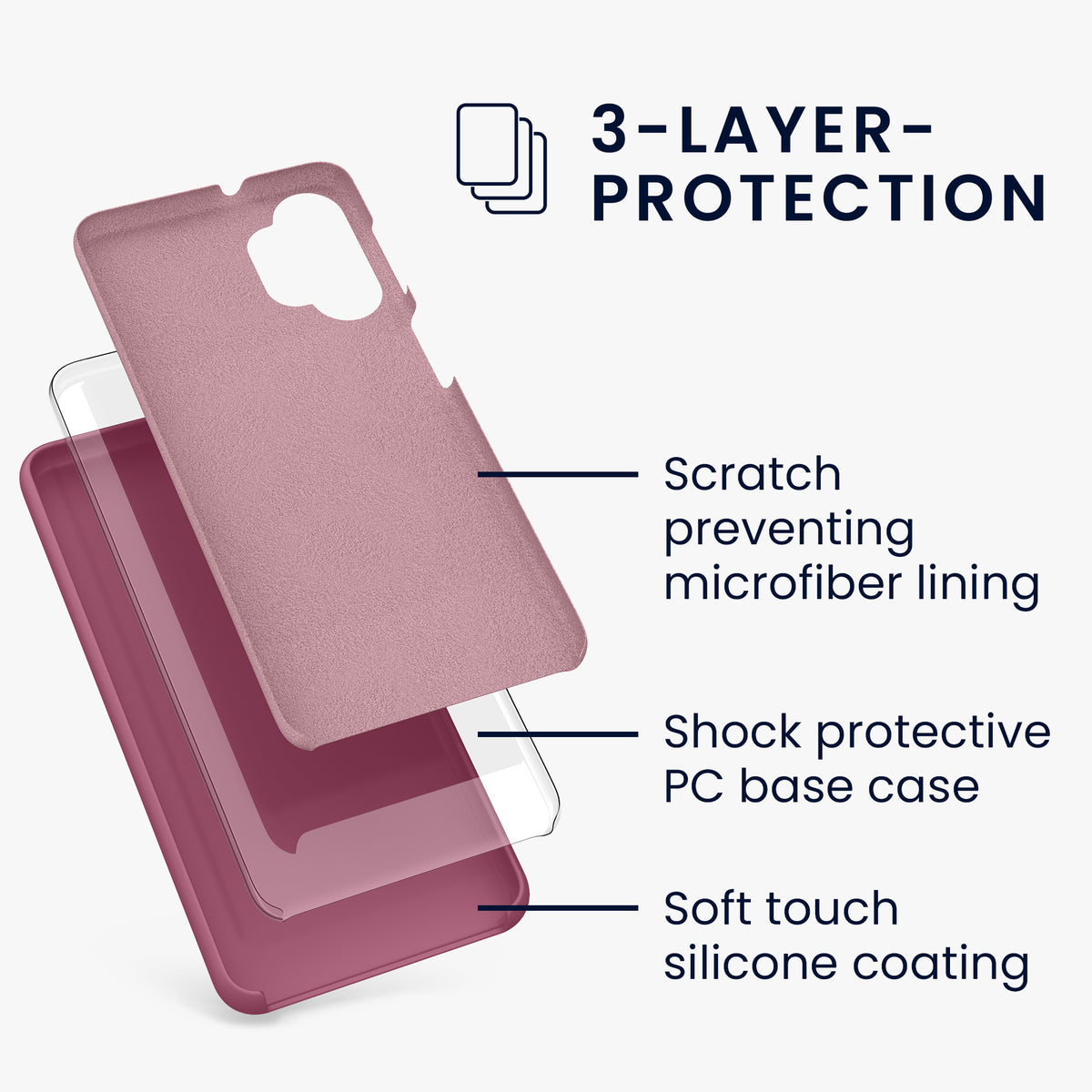 Samsung Galaxy A32 5G Silicone Phone Case Matt