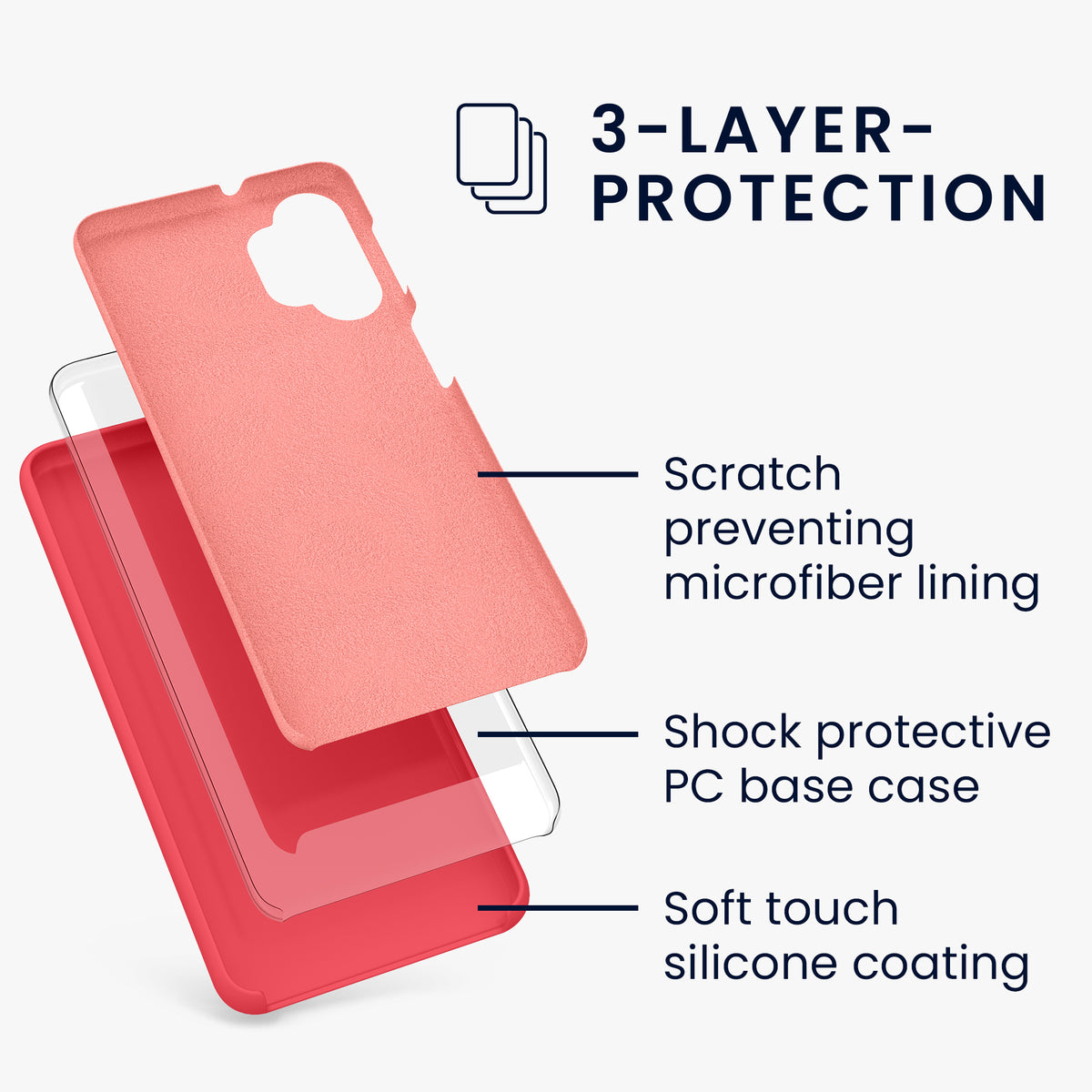 Samsung Galaxy A32 5G Silicone Phone Case Matt