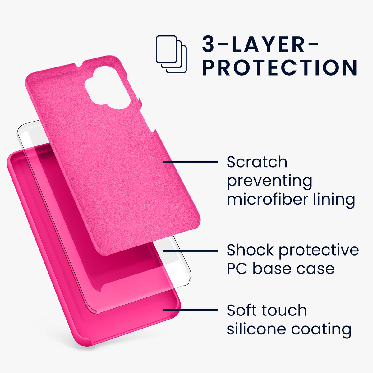 Samsung Galaxy A32 5G Silicone Phone Case Matt