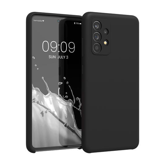 kwmobile Cell Phone Case for Samsung Galaxy A52 / A52 5G / A52s 5G - Silicone Case - Wireless Charging - Protective Cover