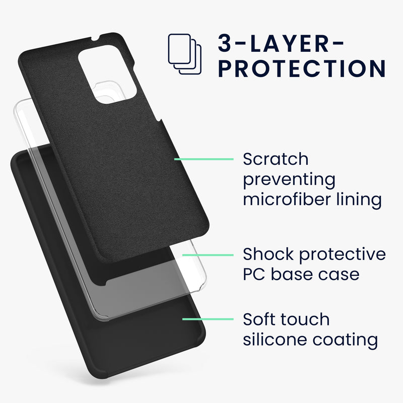 Silicone Phone Case for Samsung Galaxy A52 / A52 5G / A52s 5G
