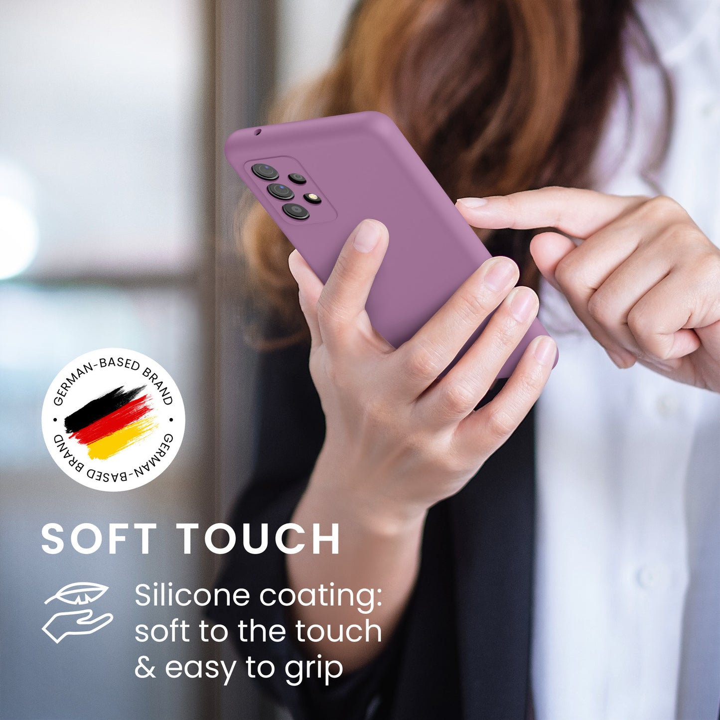 Silicone Phone Case for Samsung Galaxy A52 / A52 5G / A52s 5G