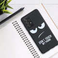 Silicone Phone Case for Samsung Galaxy A52 / A52 5G / A52s 5G Don't Touch My Phone