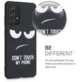 Silicone Phone Case for Samsung Galaxy A52 / A52 5G / A52s 5G Don't Touch My Phone