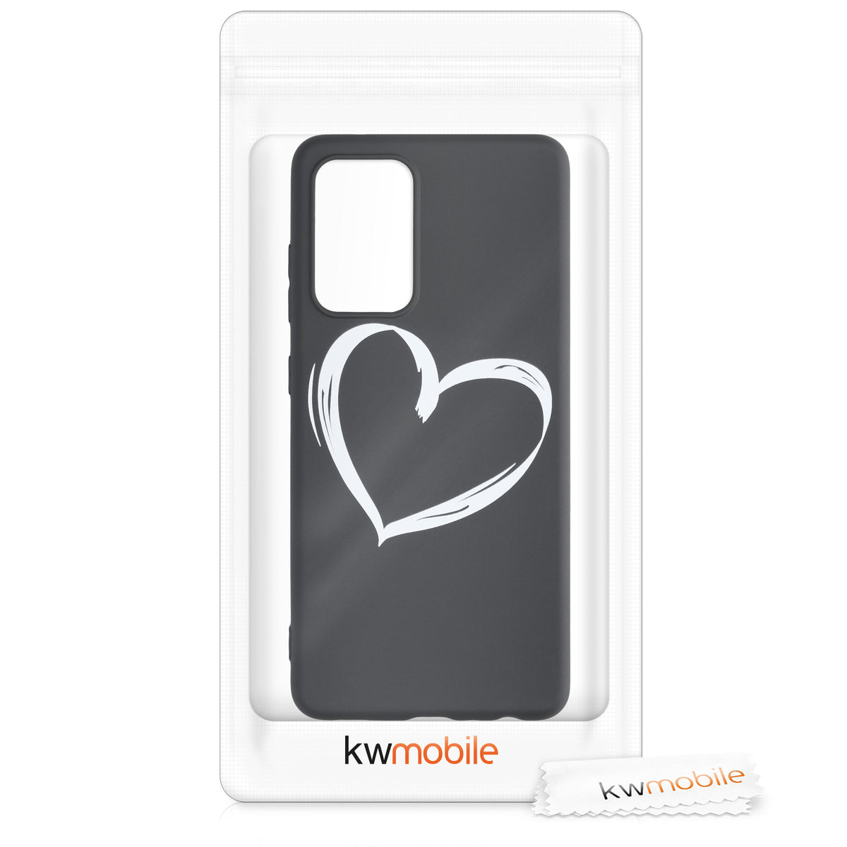Silicone Phone Case for Samsung Galaxy A52 / A52 5G / A52s 5G Don't Touch My Phone