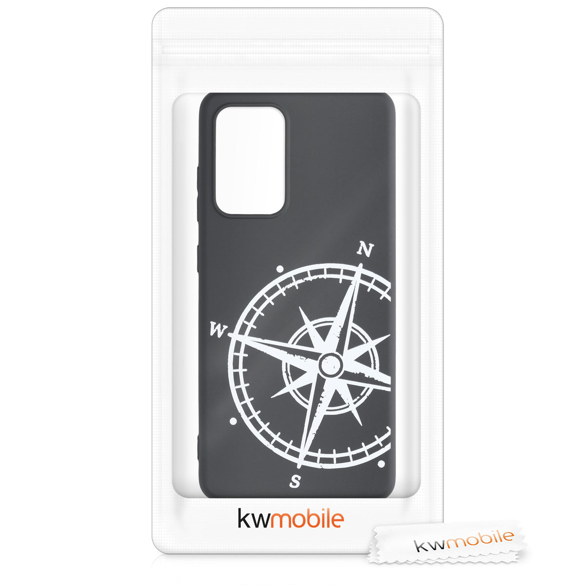 Silicone Phone Case for Samsung Galaxy A52 / A52 5G / A52s 5G Don't Touch My Phone