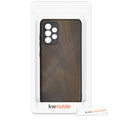 Samsung Galaxy A52 / A52 5G / A52s 5G Shockproof Hard Case with TPU Bumper Walnut Wood