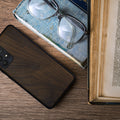 Samsung Galaxy A52 / A52 5G / A52s 5G Shockproof Hard Case with TPU Bumper Walnut Wood