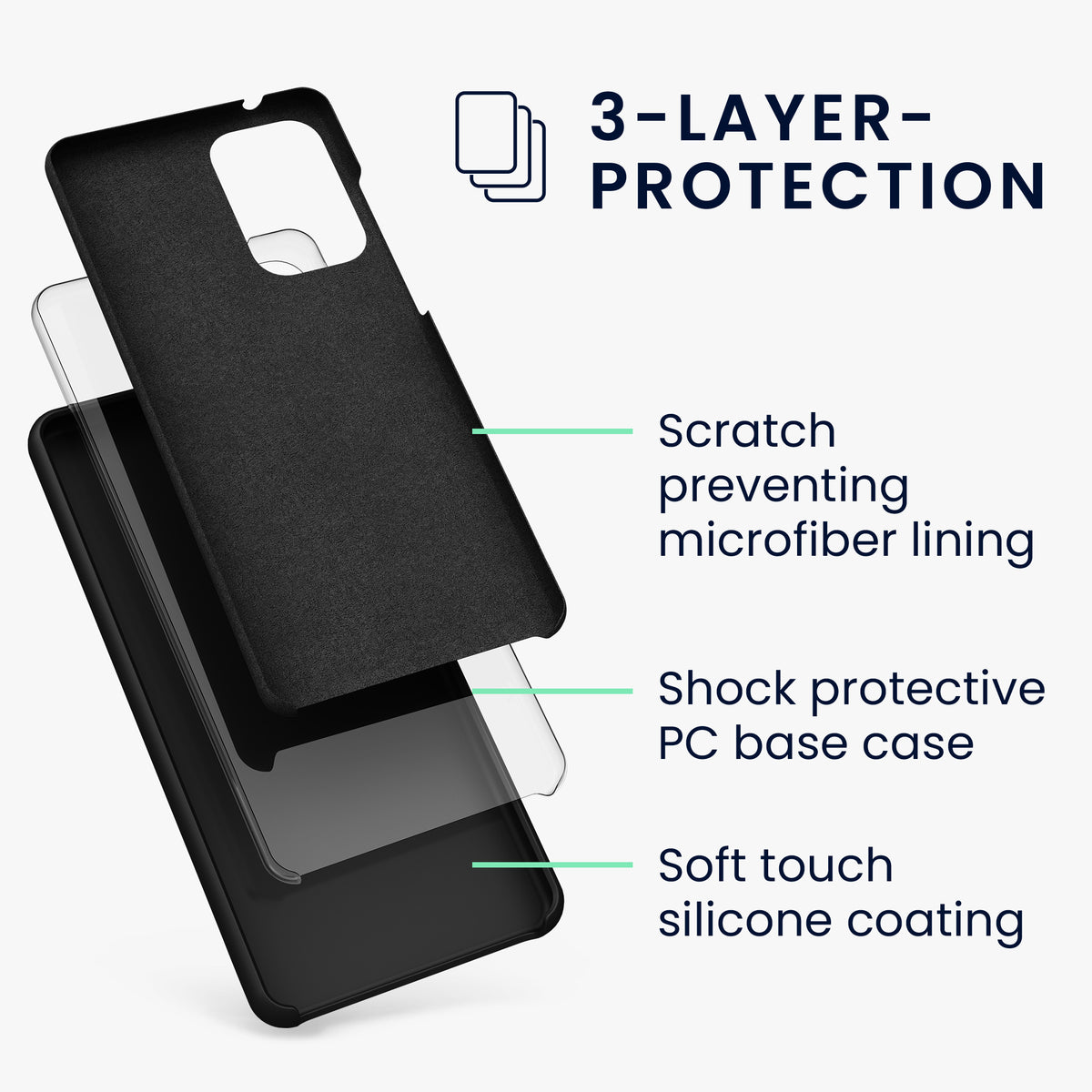 Samsung Galaxy A72 Silicone Phone Case