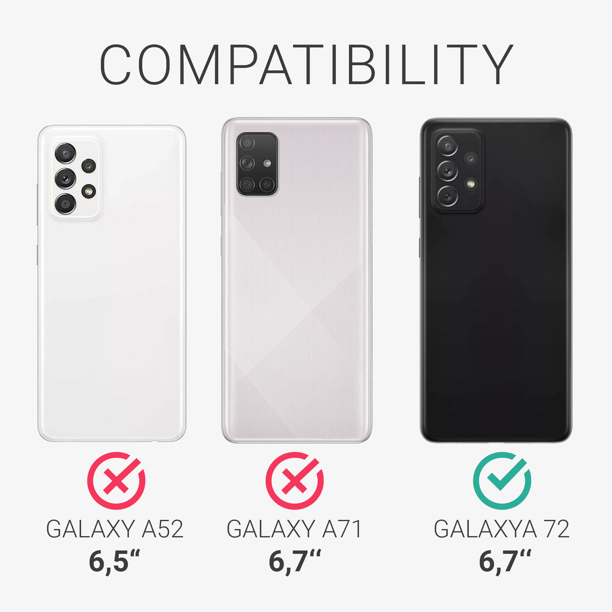 Samsung Galaxy A72 Silicone Phone Case
