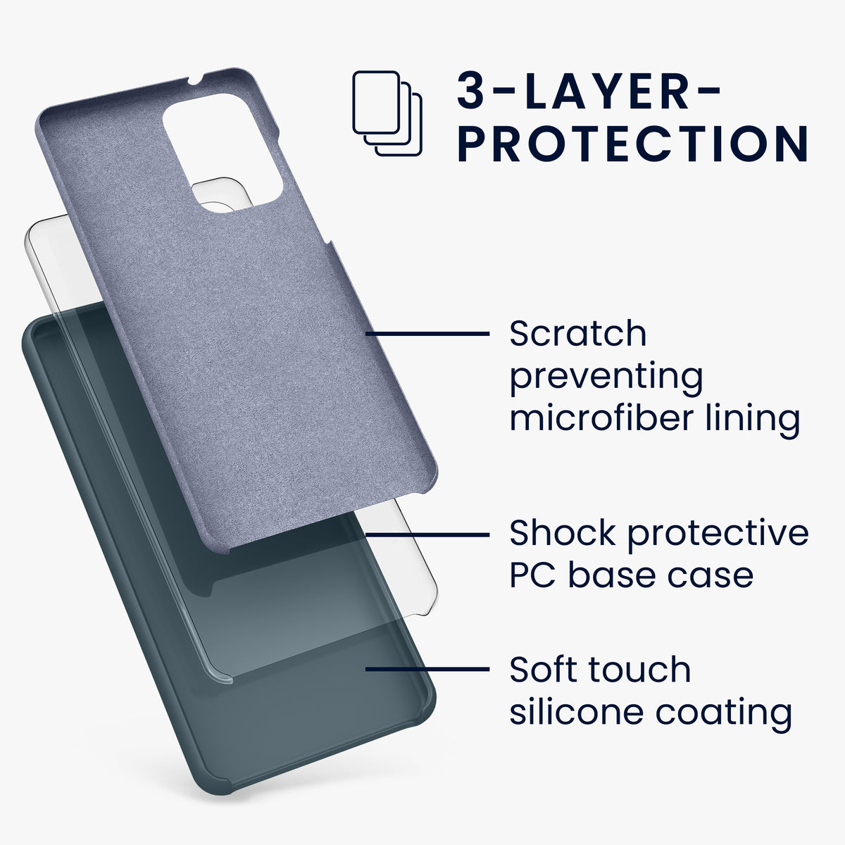 Samsung Galaxy A72 Silicone Phone Case