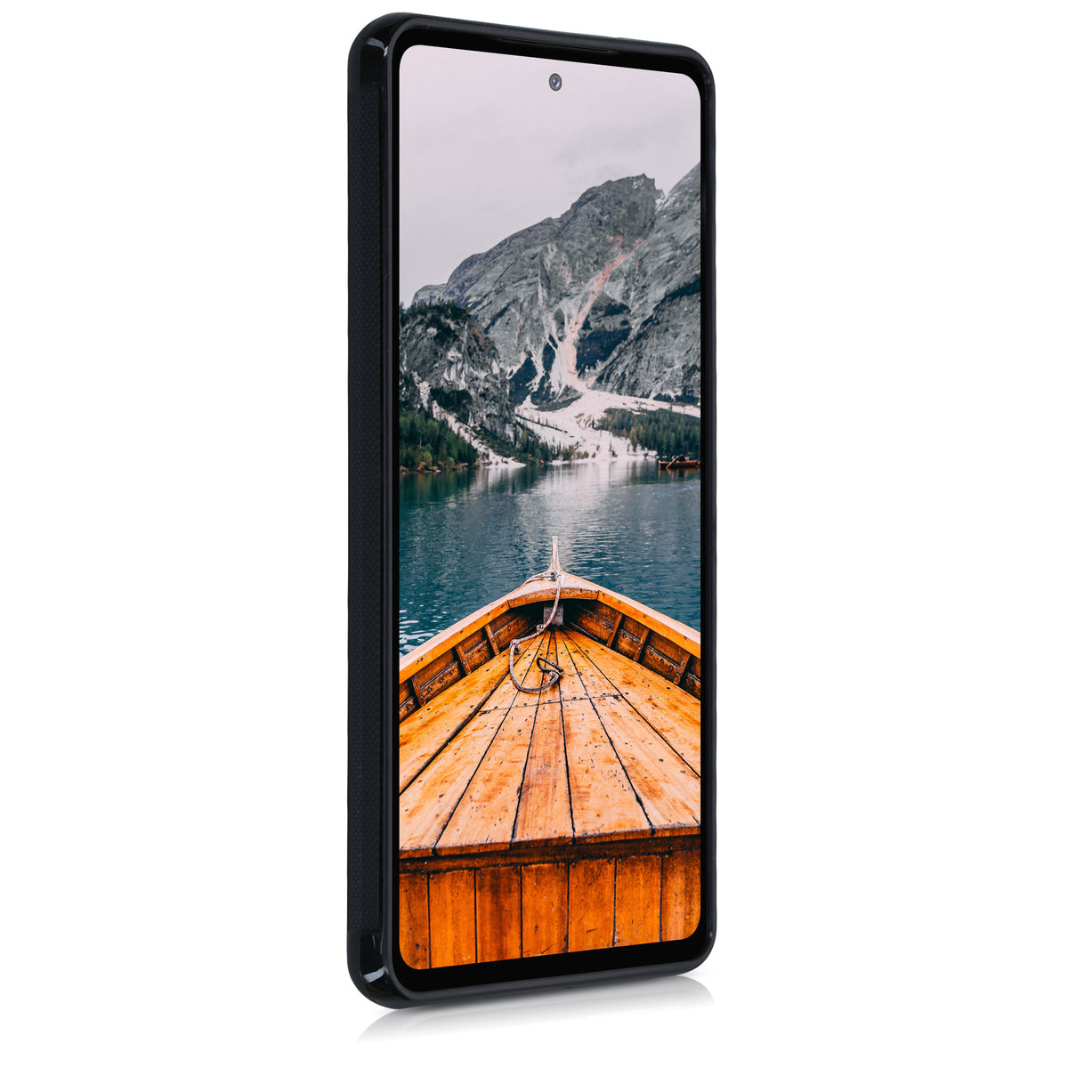 Samsung Galaxy S20 FE Shockproof Hard Case with TPU Bumper Wooden Mandala