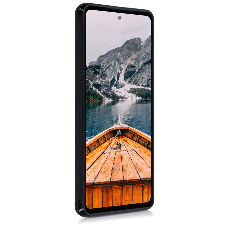 Samsung Galaxy S20 FE Shockproof Hard Case with TPU Bumper Wooden Mandala