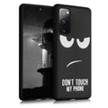 Samsung Galaxy S20 FE Silicone Phone Case Don't Touch My Phone