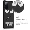 Samsung Galaxy S20 FE Silicone Phone Case Don't Touch My Phone
