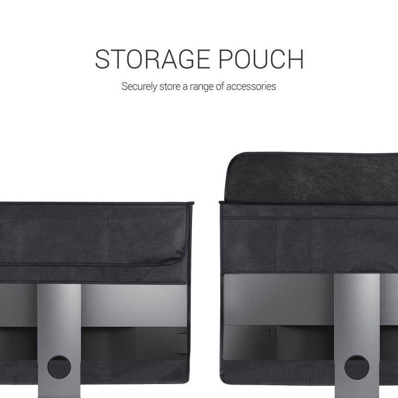 27-28" Monitor Case with 2 Pockets on the Back