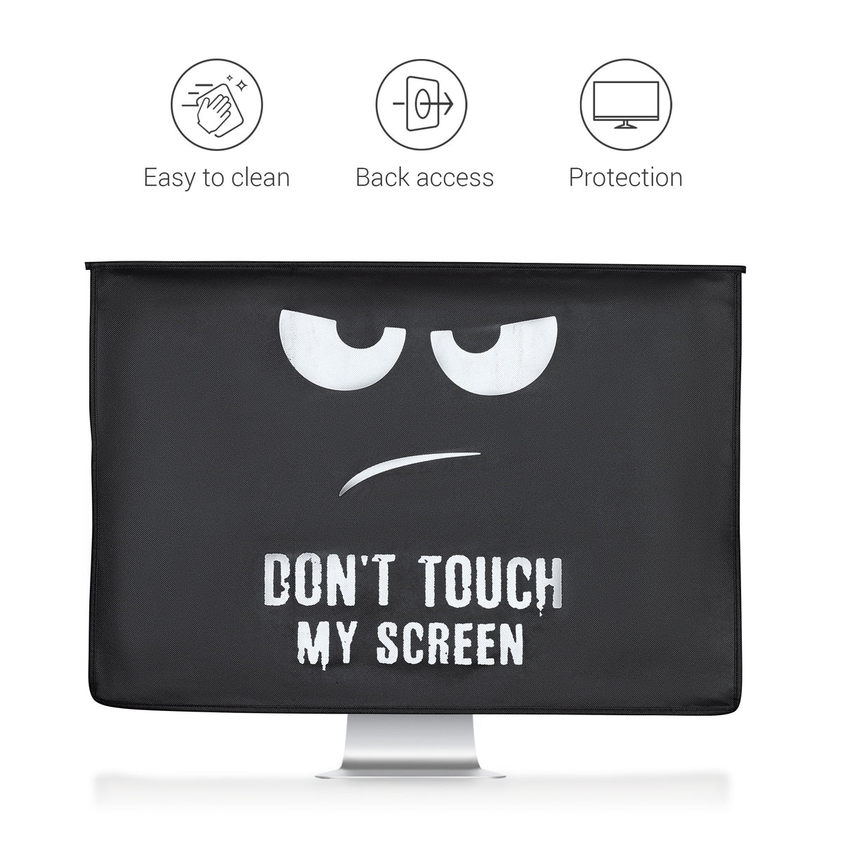 24-26" Monitor Case Don't Touch My Screen