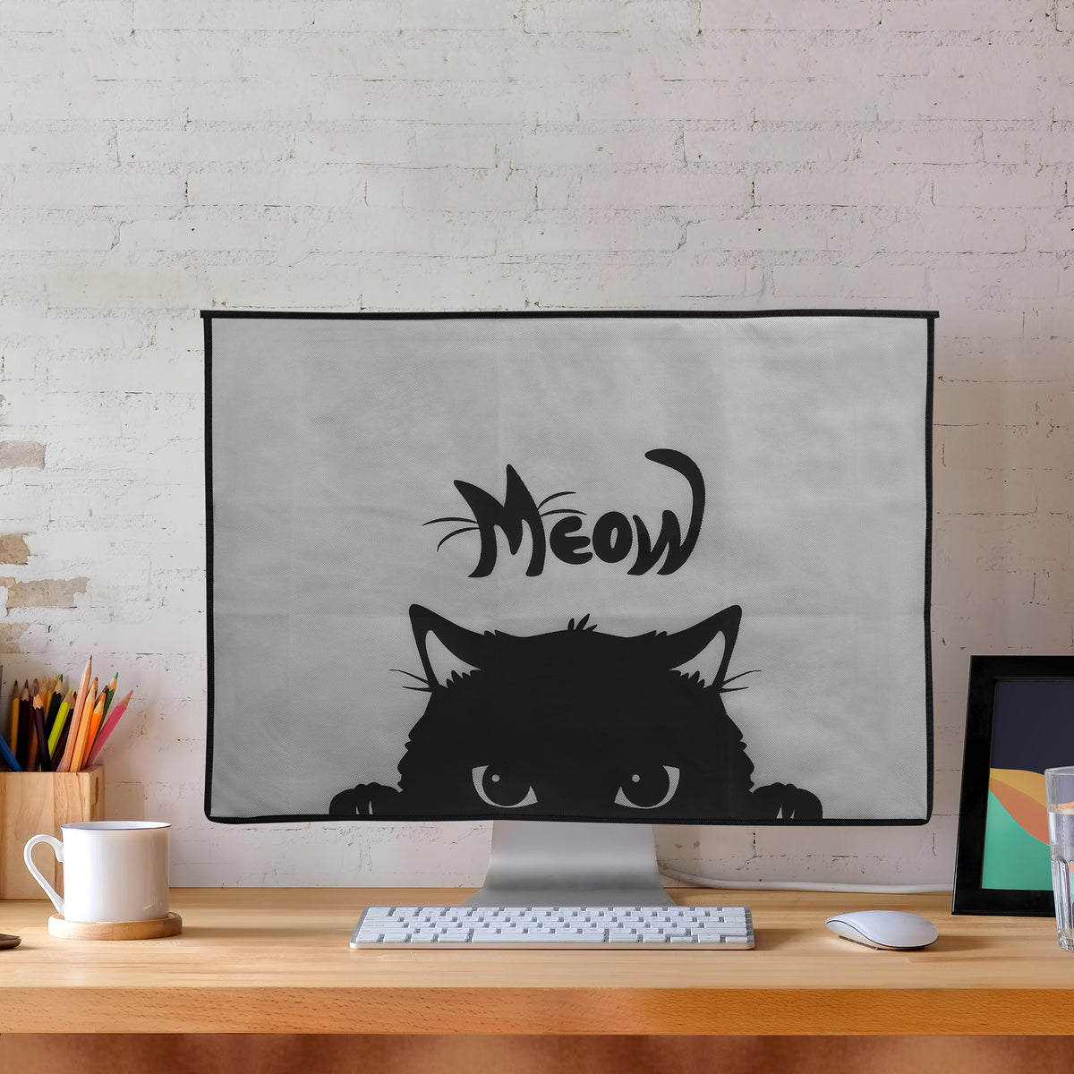 27-28" Monitor Case Don't Touch My Screen