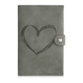 Faux Leather Cover for Austrian Mother-Child Passport in Nubuck Leather Look