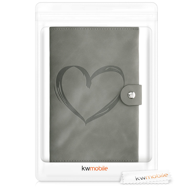 Faux Leather Cover for Austrian Mother-Child Passport in Nubuck Leather Look