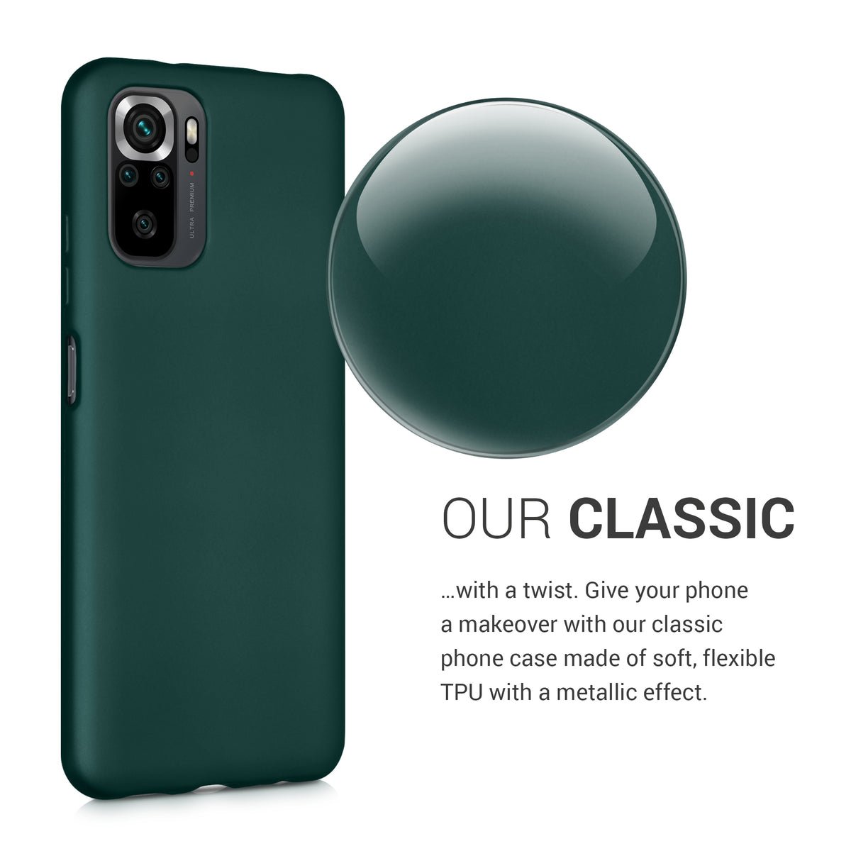 Xiaomi Redmi Note 10 / Note 10S Metallic Phone Case