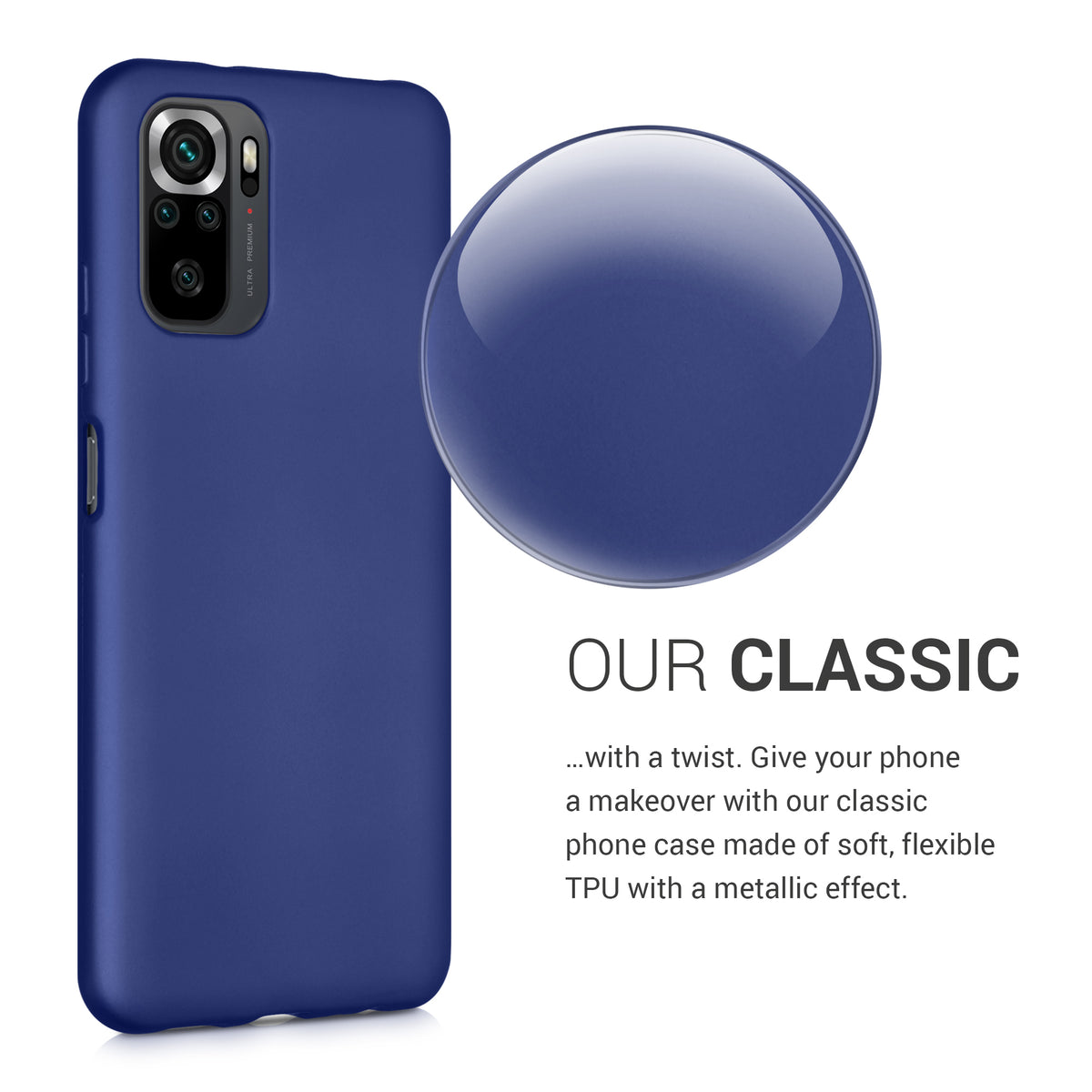 Xiaomi Redmi Note 10 / Note 10S Metallic Phone Case