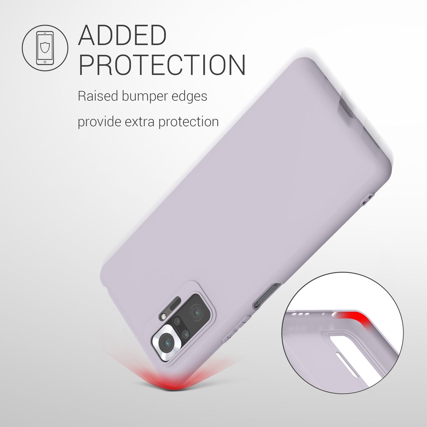 Xiaomi Redmi Note 10 Pro Phone Case Matt Silicone