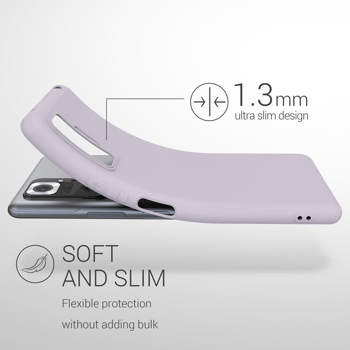 Xiaomi Redmi Note 10 Pro Phone Case Matt Silicone