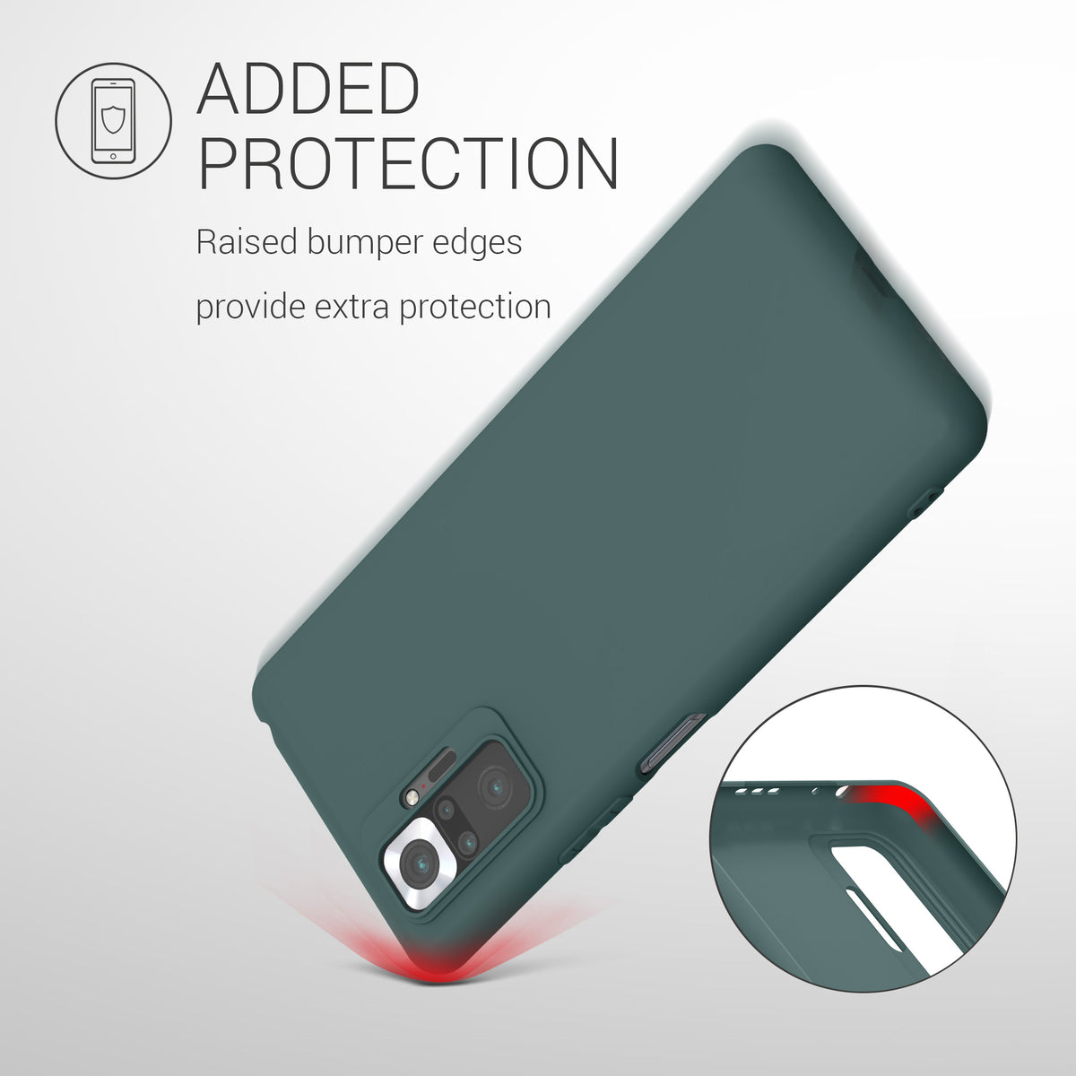 Xiaomi Redmi Note 10 Pro Phone Case Matt Silicone