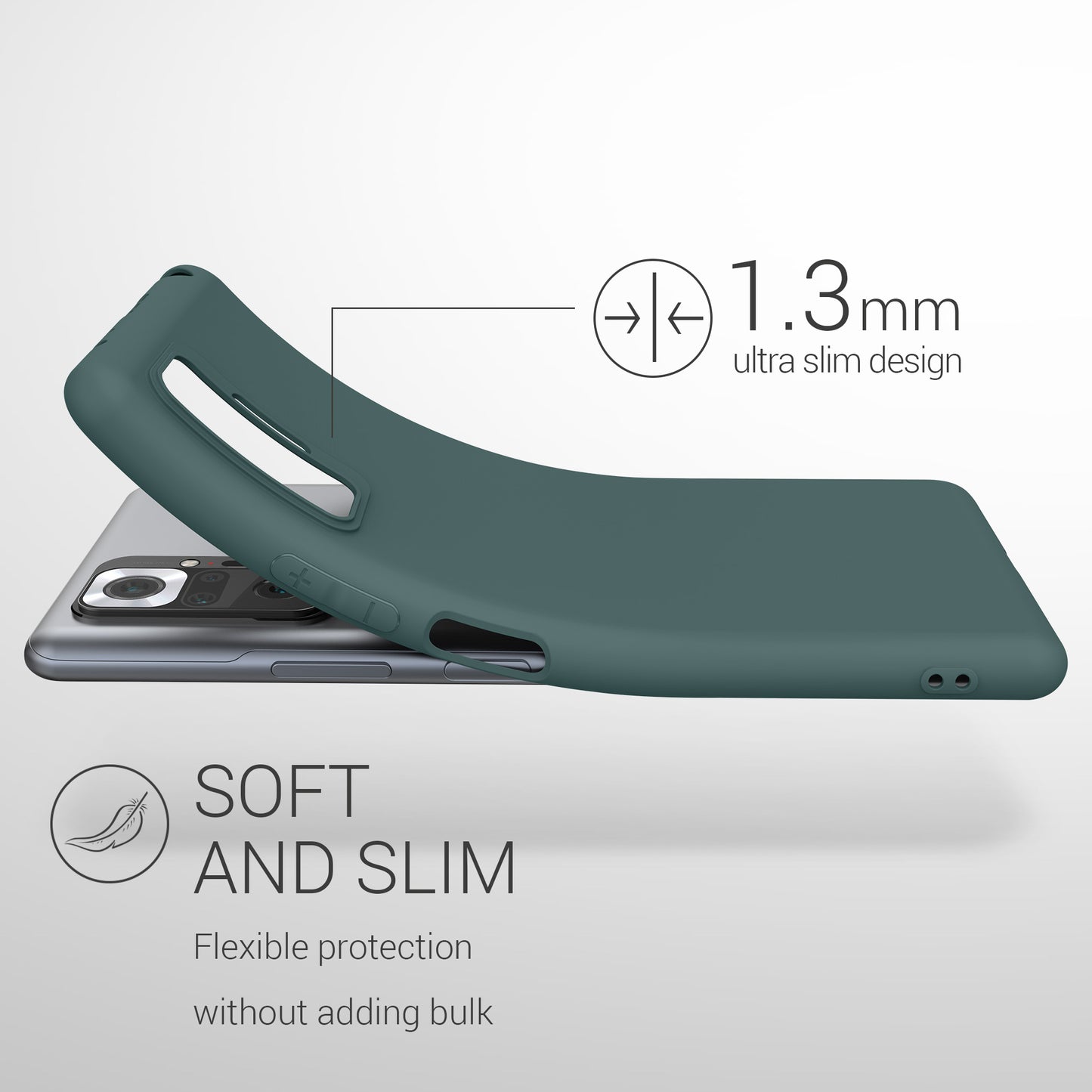 Xiaomi Redmi Note 10 Pro Phone Case Matt Silicone